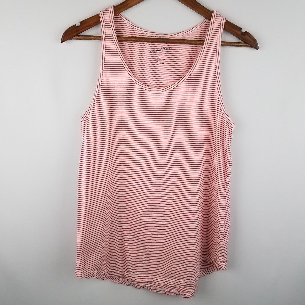 Universal Thread Red White Stripe Tank